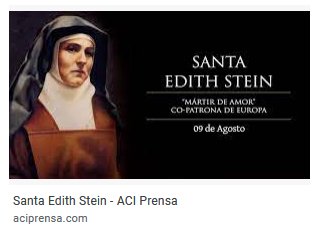 Santa Edith Stein